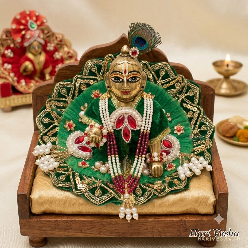 Vrindavan Green Poshak