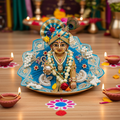 Neela Moti Laddu Gopal Poshak